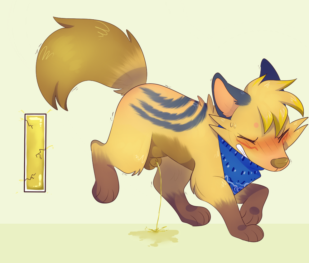  Bladder Overflow by  Nasty-fox Commission by  Nasty-fox of Jasper losing control