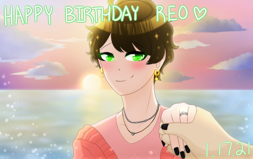 Happy Birthday, Reo Aoiko!1.17.21[SPEEDPAINT]