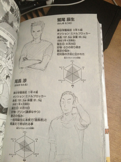 Distant Worlds ミ Semi Hiatus Matsukawas Fukurodani Character Profiles From