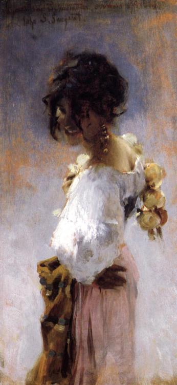 elyssediamond: Portrait of Rosina (Rosina Ferrara) John Singer Sargent187835.24 x 17.15 cm