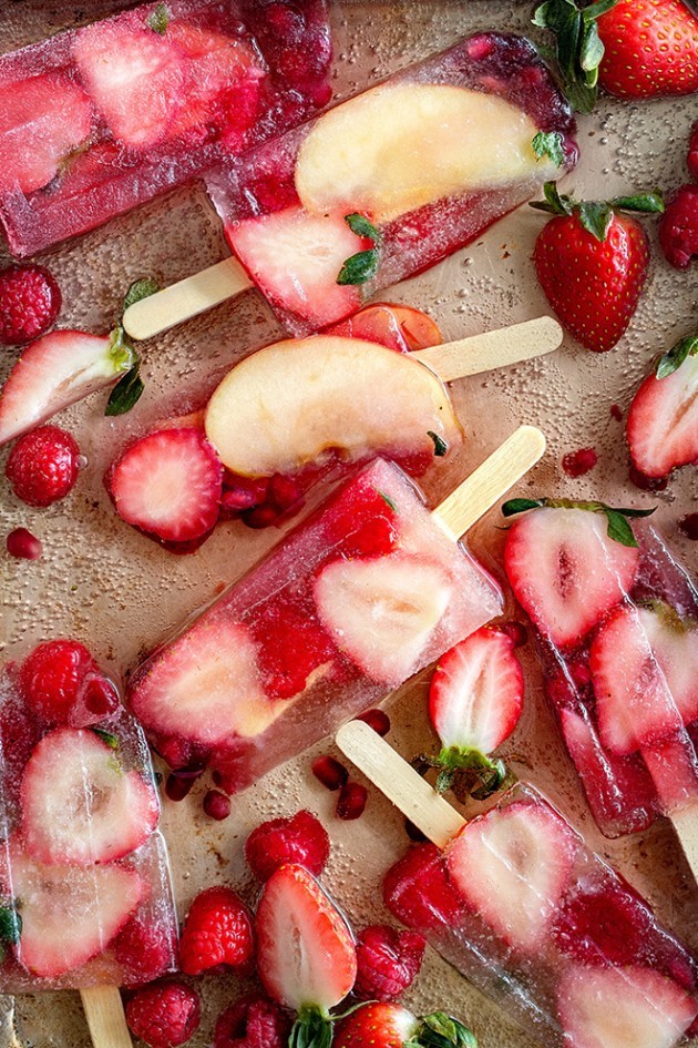 foodffs:  CHAMPAGNE POPSICLES Really nice recipes. Every hour. Show me what you cooked!