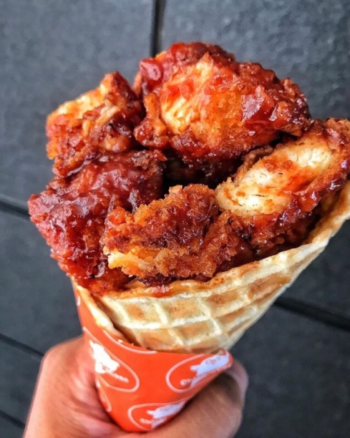 Chick’nCone  NYC  Credits Find the best foodie spots! #foodieapproved