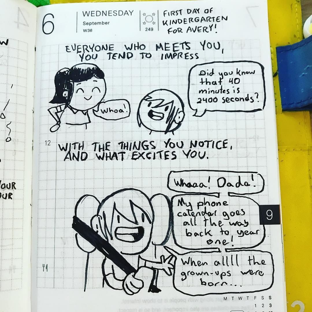 I think I finally worked out how to draw his hair now that it’s longer. #hobonichi #techo #parenting #journal #comics http://ift.tt/2i2tEqV