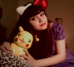 princess-skitty:  Pikachu and I lookin fine