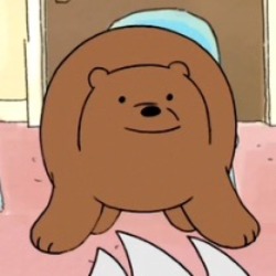 awkwardwebarebearsscreencaps:  Happy bear