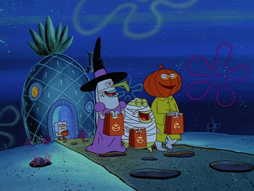 conch-street: Halloween in Bikini Bottom
