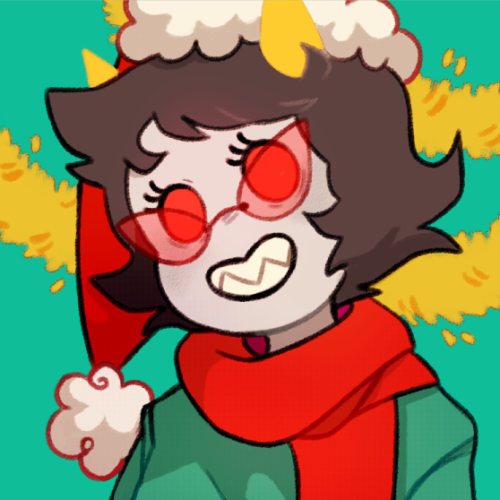 Icons to tell your family you’re still a homestuck while celebrating holidaysFeel free to use! no ne