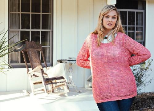 Spring campaign from Zizzi, featuring Elle Quebec cover girl and plus-size model of the moment, Just