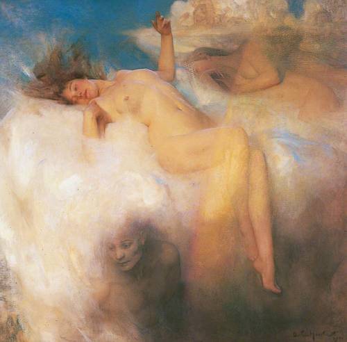 Arthur Hacket, The Cloud, 1901ig: archiveofangels ️