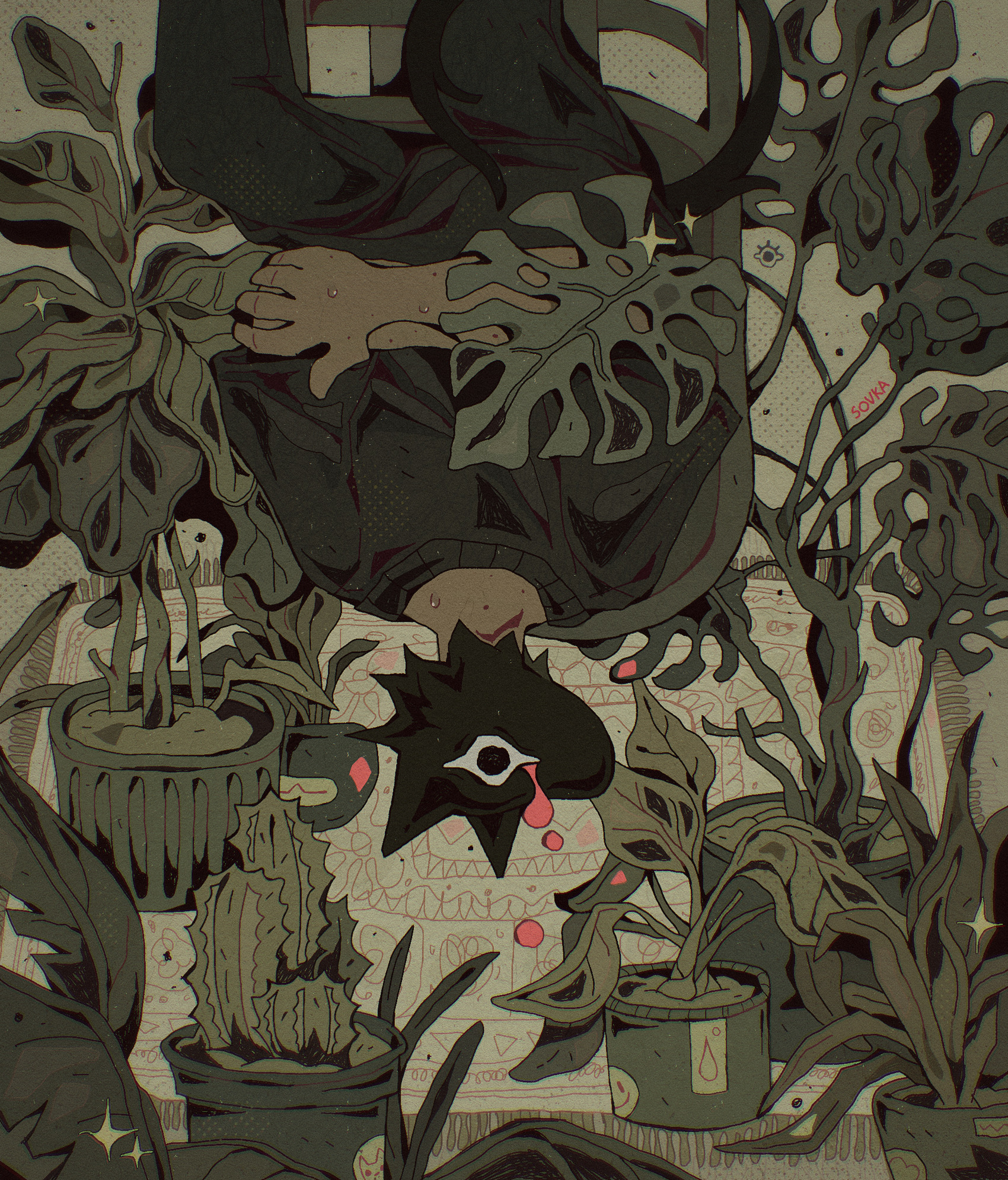 monstersovka:Hi, tumbler! 🌱I decided to post some of my works for the first post