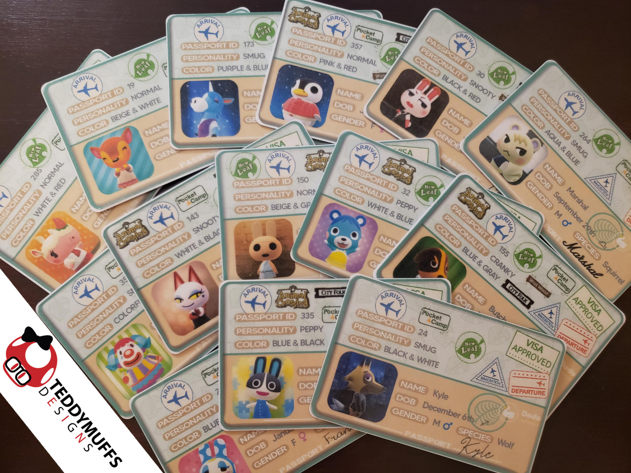 Link (Link's Awakening) Amiibo Card - Teddymuffs Designs