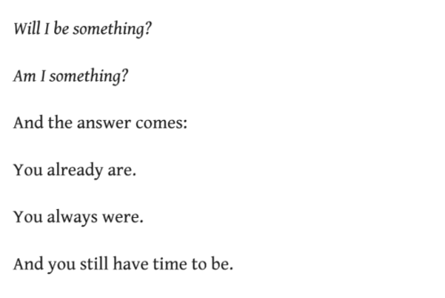 weltenwellen:

Anis Mojgani, from “Here I Am”, Songs from Under the River: A Collection of Poetry 
