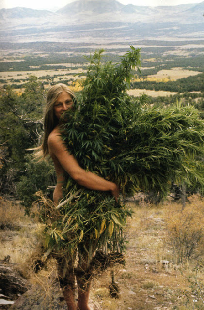 old-hippies: by Roberta Price, in the Libre Commune, CO, c. 1969 Happy 4/20!