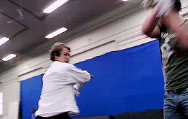 starwarsfilms:Ewan McGregor and Hayden Christensen’s lightsaber training for Star Wars III: Revenge 