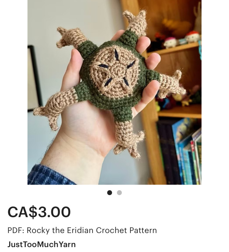 SCP 173: Crochet pattern
