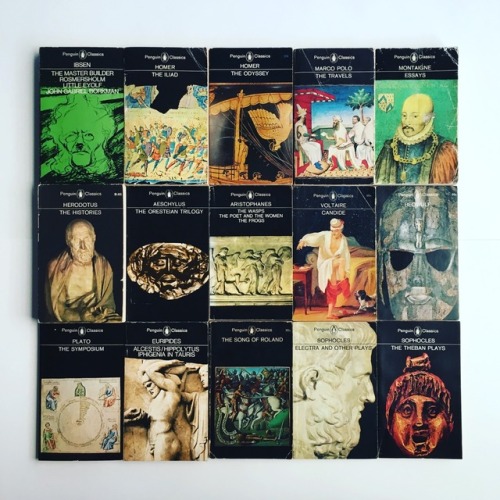 macrolit:Giveaway Contest: We’re giving away fifteen vintage, ‘60s-era Penguin Classics by Homer, Sophocles, Herodotus, 