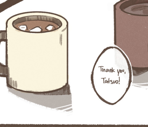 hotchocoandscarves:“Just a little.” In which Jeremy asks for a small favor. 