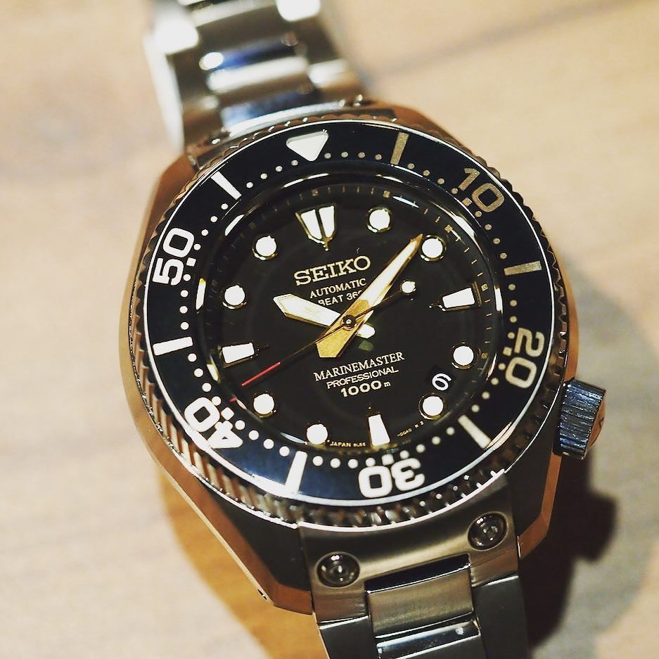 What's On Your Wrist? — SEIKO MARINEMASTER high beat limited edition...
