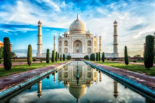Taj Mahal, for real… via