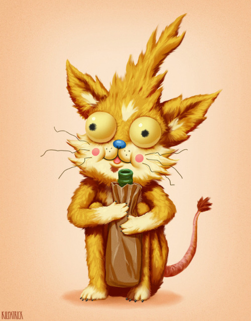 joelkilpatrick:  This was the third free surprise print that was included in with the big Bird Person prints.