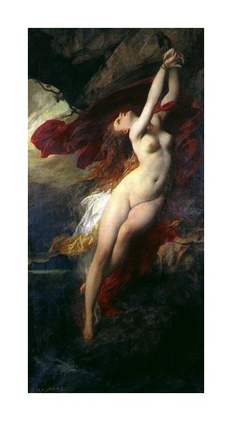 artbeautypaintings:  Andromeda - Jules Louis Machard
