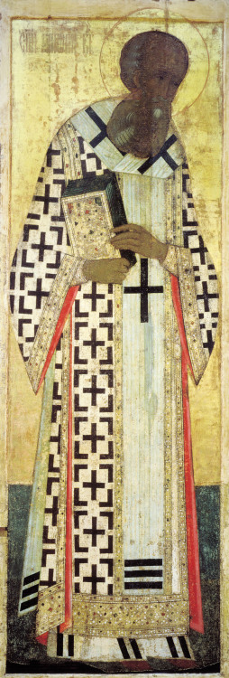 Andrei Rublev, a medieval painter of orthodox icons and frescoes, is considered the pride and glory 