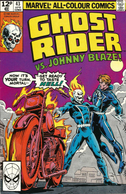 Ghost Rider No. 43 (Marvel Comics, 1980). Cover Art By Bob Budiansky.from Oxfam In