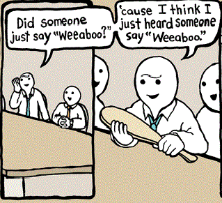 knifeandlighter:  knifeandlighter:  i just looked at my shit and im a fuckin’ anime blogger fuck.  You’re a gigantic fuckin’ weeaboo JUST LIKE MEEEEEEEEEEE  Ugh. Ugh. Ugh. Ugh. 