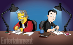 popculturebrain:  Matt Groening and Seth
