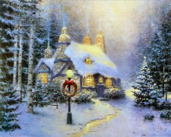 Serene Scene (By Thomas Kinkade)