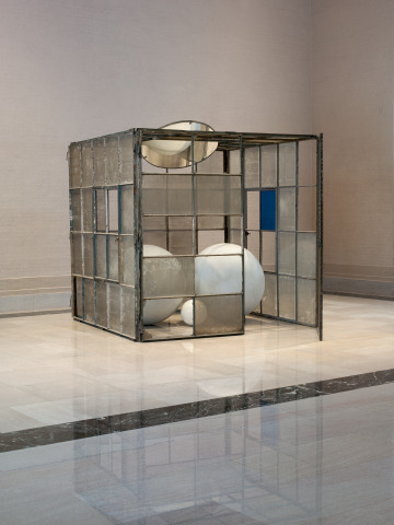 artist-bourgeois:Cell (Three White Marble Spheres), Louise Bourgeois, 1993, Saint Louis Art Museum: Modern and Contemporary Arthttps://www.slam.org/collection/objects/28180/