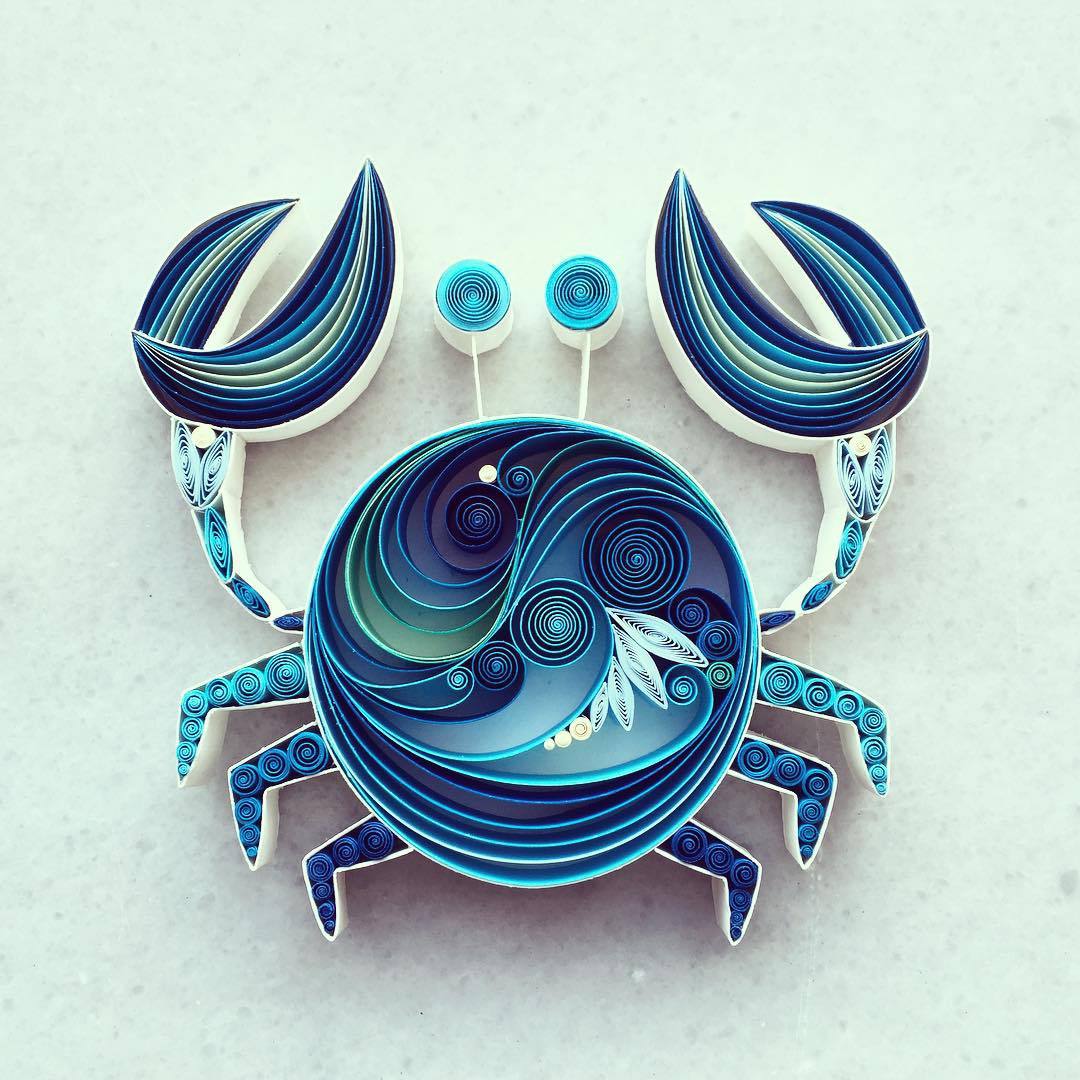 wordsnquotes:  Whimsical Quilled Paper Designs by Sena Runa Istanbul-based artist