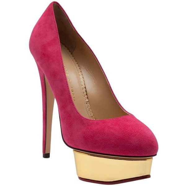 CHARLOTTE OLYMPIA ‘Sweet Dolly’ pump liked on... - Nuthin to wear