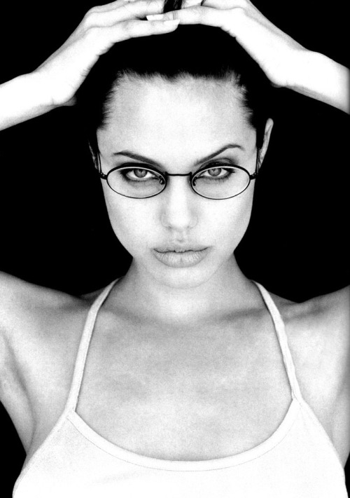 Angelina Jolie photographed by Jeff Dunas, 2001