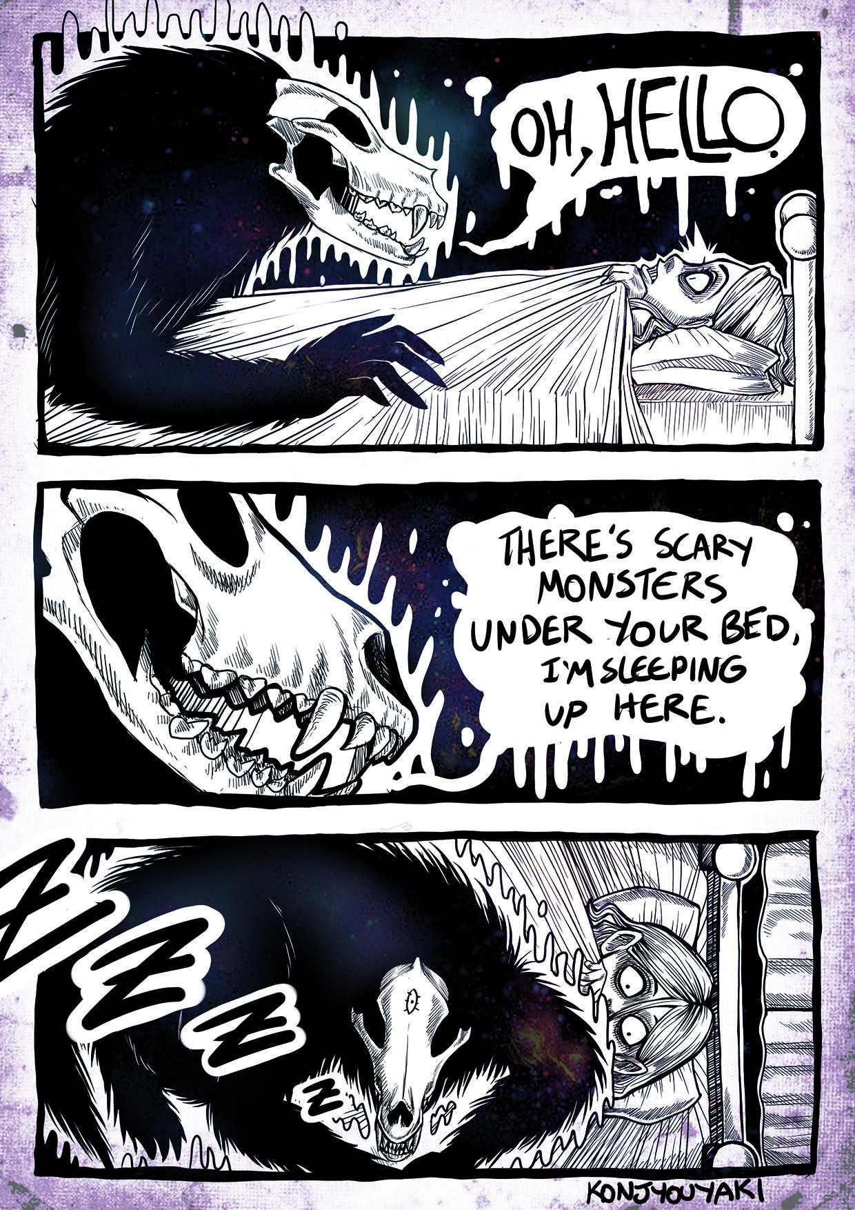 konjyouyaki: A comic I made for Lost the Plot’s magazine ;)