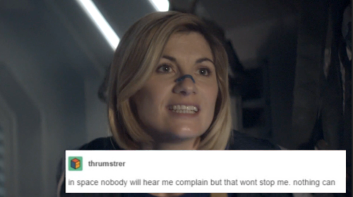 spaceymcspaceship:  thirteen + tumblr text posts, it’s a new season and she’s