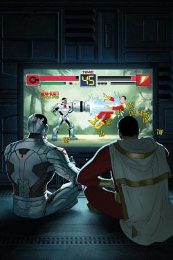  Cyborg vs. Shazam, Justice League variant