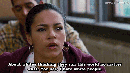 lyonnnss:  eccentric-nae:  caramelanin:  movie:  Freedom Writers (2007)  This movie was so important  This is one of the only “white savior” movies that matter because they didnt silence the stories of the kids of color. They kept it real and in doing