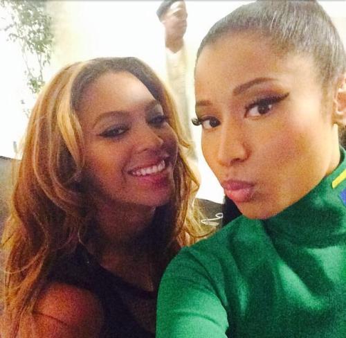beyonseh:  @nickiminaj: “The QUEEN. could never thank you enough” 