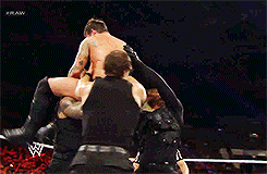 theshowstealer:  WWE RAW (13/01/2014): The Shield defeated CM Punk and The New Age