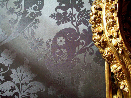 a-l-ancien-regime: Decoration in gold and grey Palazzo Madama, Torino
