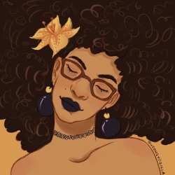 sydneiicee:  Hi my name is Sydneii. I’m a 19 year old freelance artist from North Carolina studying animation at UCF. If you like my art I’m open for commissions so send me a message!  #drawingwhileblack