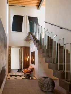justthedesign:  Staircase At The Coastlands Residence By Carver + Schicketan 