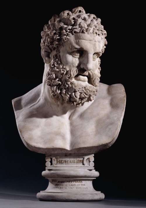 records-of-fortune: 2nd Century Roman Bust. Said to have been excavated at the foot of Mount Vesuviu