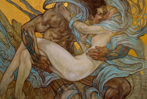 thebonegirl:Inspirations1- Moebius (Jean Giraud)2- Arthur Rackham (Especially for those trees…)3- Kl