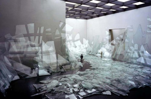 thanksyoujesus:  personalswear:  Broken Glass, 2006  madafàka unknown