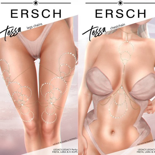 ERSCH - Tessa Jewelry at WAREHOUSE SALE Legs Chains&amp;Chest deco come for Legacy, LegacyPerky,