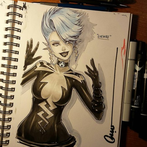 Livewire alt costume 2 by Omar-Dogan 