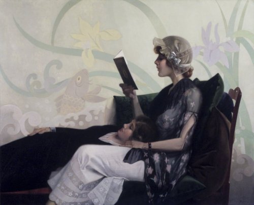 undertheskin2013:Just a Couple of Girls by Harry Wilson Watrous