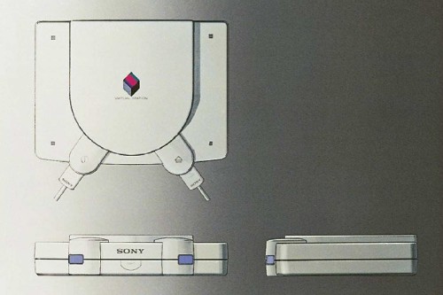 paulvonslagle:  Initial prototypes for the Sony Playstation. 